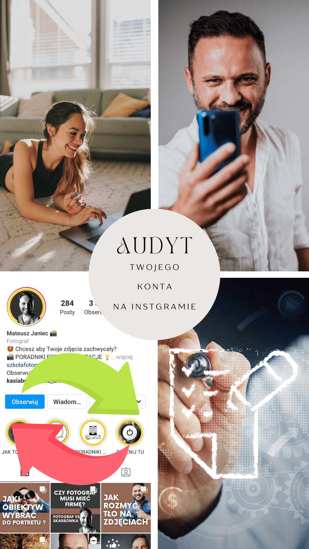 AUDYT TWOJEGO KONTA NA INSTAGRAMIE